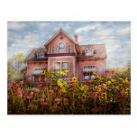 House - Victorian - Summer Cottage  Post Card