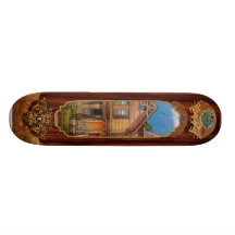 House - Victorian - The wayward inn Skateboard Deck