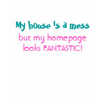 House vs. Homepage t-shirts