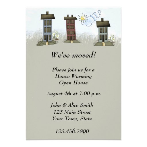 House Warming Invitation