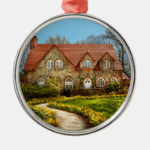 House - Westfield NJ - The estates .jpg Christmas Ornament