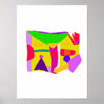 House with Yellow Walls Poster