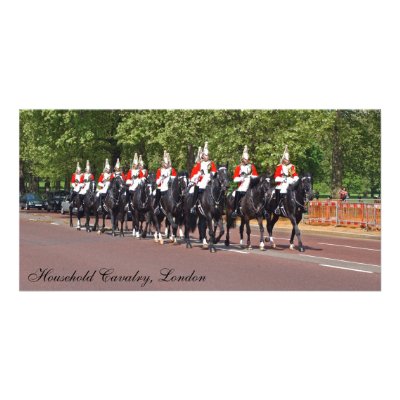 Household Cavalry Photo Card by BlackTiePictures