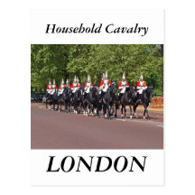 Household Cavalry Postcard