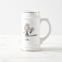Housekeeper Stick Figure Coffee Mugs