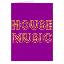 HOUSEMUSIC GREETING CARDS