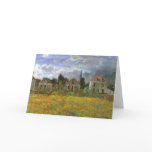 Houses at Argenteuil by Claude Monet Greeting Cards