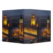 Houses of Parliament, Big Ben, Westminster Vinyl Binder