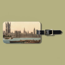 Houses of Parliament, London, England luggage tags