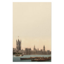 Houses of Parliament, London, England Custom Stationery