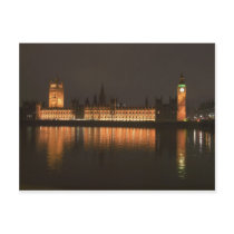 Houses of Parliament, London Postcard