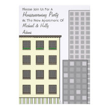 Housewarming Party Invitation - New Apartment