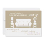 Housewarming Party - White Living Room Invite