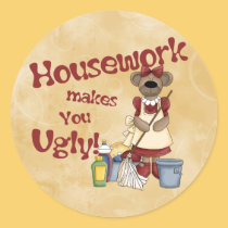 Housework stickers
