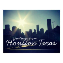 Houston Texas Skyline [2] (Postcard)