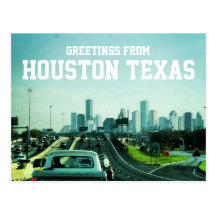 Houston Texas Skyline (Postcard)