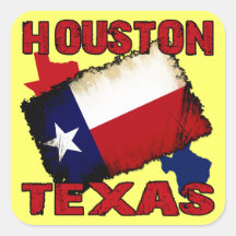 Houston, Texas Stickers