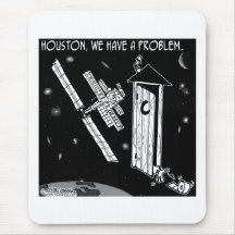 Houston, We Have A Problem Mouse Pads