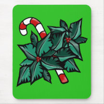 Houx et sucre de canne tapis de souris