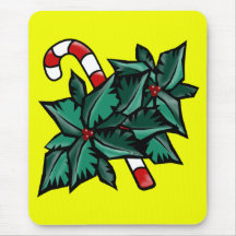 Houx et sucre de canne tapis de souris