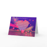 Hover Hearts (photo frame) Card
