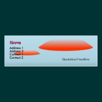 Hovering Saucers business cards