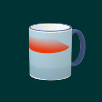 Hovering UFOs mugs