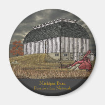 Hovey Barn Fridge Magnets