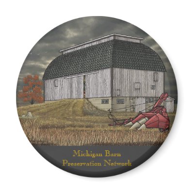 Hovey Barn Fridge Magnets by art1st