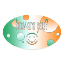 How are You? Ireland Flag Colours Pop Art