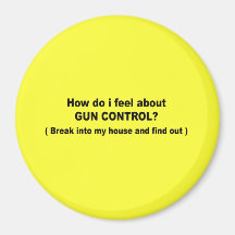 How do i feel about gun control fridge magnets
