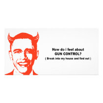 How do i feel about gun control photo cards