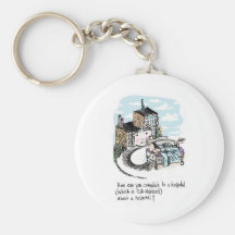 How Do You Complain To a Hospital? Keychain