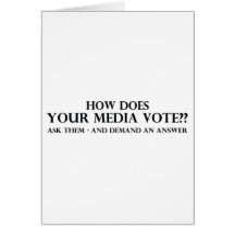 How Does Your Media Vote Greeting Cards