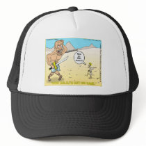 How Goliath Got His Name Funny Mugs Tees & Gifts Hat