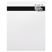 How I Roll Ambulance Letterhead Design