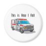 How I Roll Ambulance Magnets