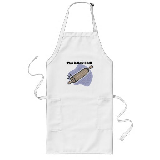 How I Roll (Baker's Rolling Pin) Apron