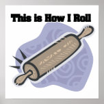How I Roll (Baker's Rolling Pin) Print
