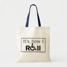 How I Roll... Canvas Bag