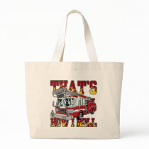 How I Roll Fire Truck Bag