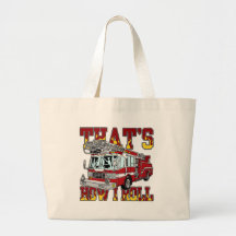 How I Roll Fire Truck Bag