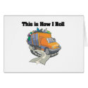 How I Roll (Garbage Truck) cards