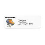 How I Roll (Garbage Truck) Return Address Label