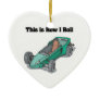 How I Roll (Go Cart) Christmas Ornament