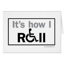 How I Roll... Greeting Card