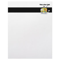 How I Roll (Hippie Van) Letterhead Template