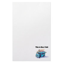 How I Roll (Ice Cream Truck) Stationery