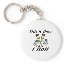 How I Roll Injured Key Chains