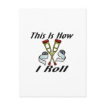 How I Roll Injured Postcards